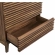 Render 4 Drawer Chest in Walnut Brown Finish Laminate