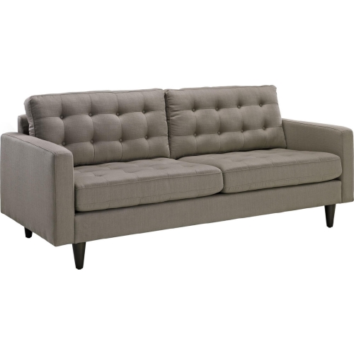 Empress Sofa in Tufted Granite Fabric