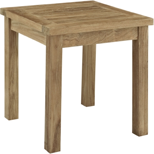 Marina Outdoor Side Table in Teak