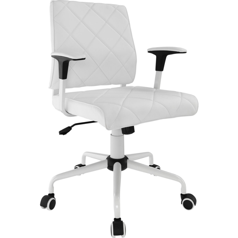 Modway lattice discount vinyl office chair