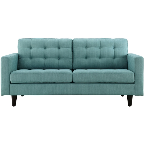 Empress Loveseat in Tufted Laguna Fabric