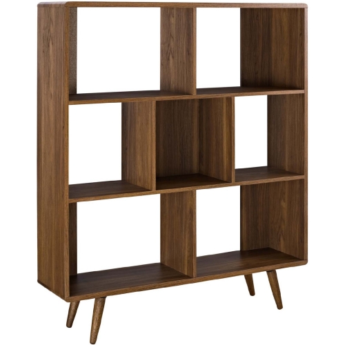 Realm Bookcase in Walnut Grain Veneer