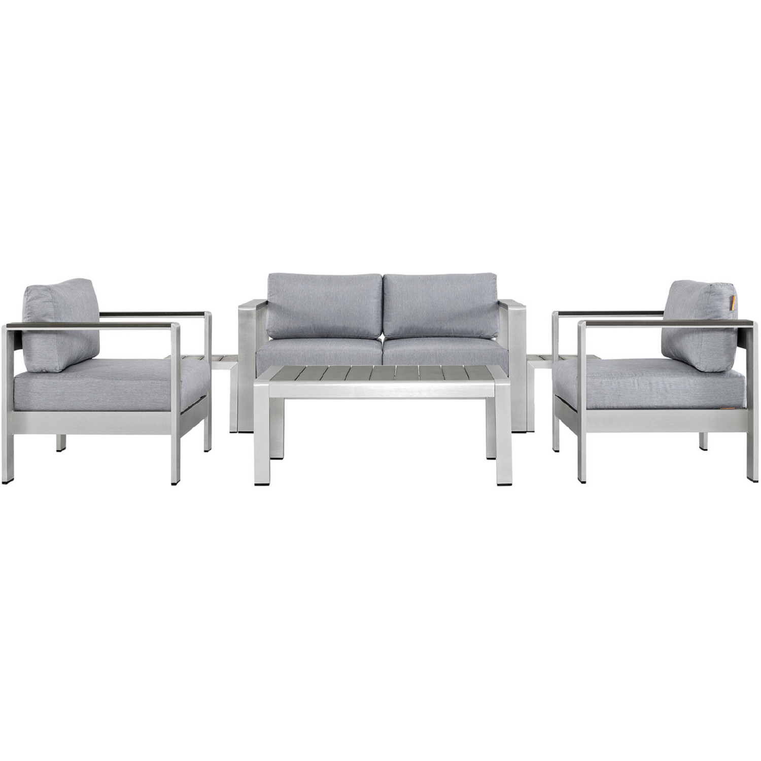 outdoor aluminum loveseat