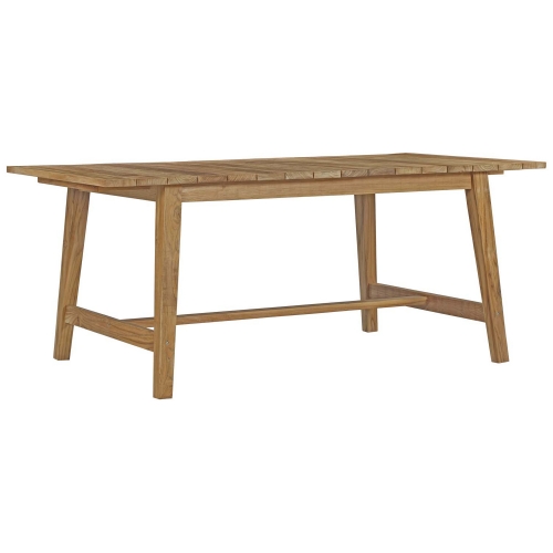 Dorset Outdoor Patio 72" Dining Table in Teak