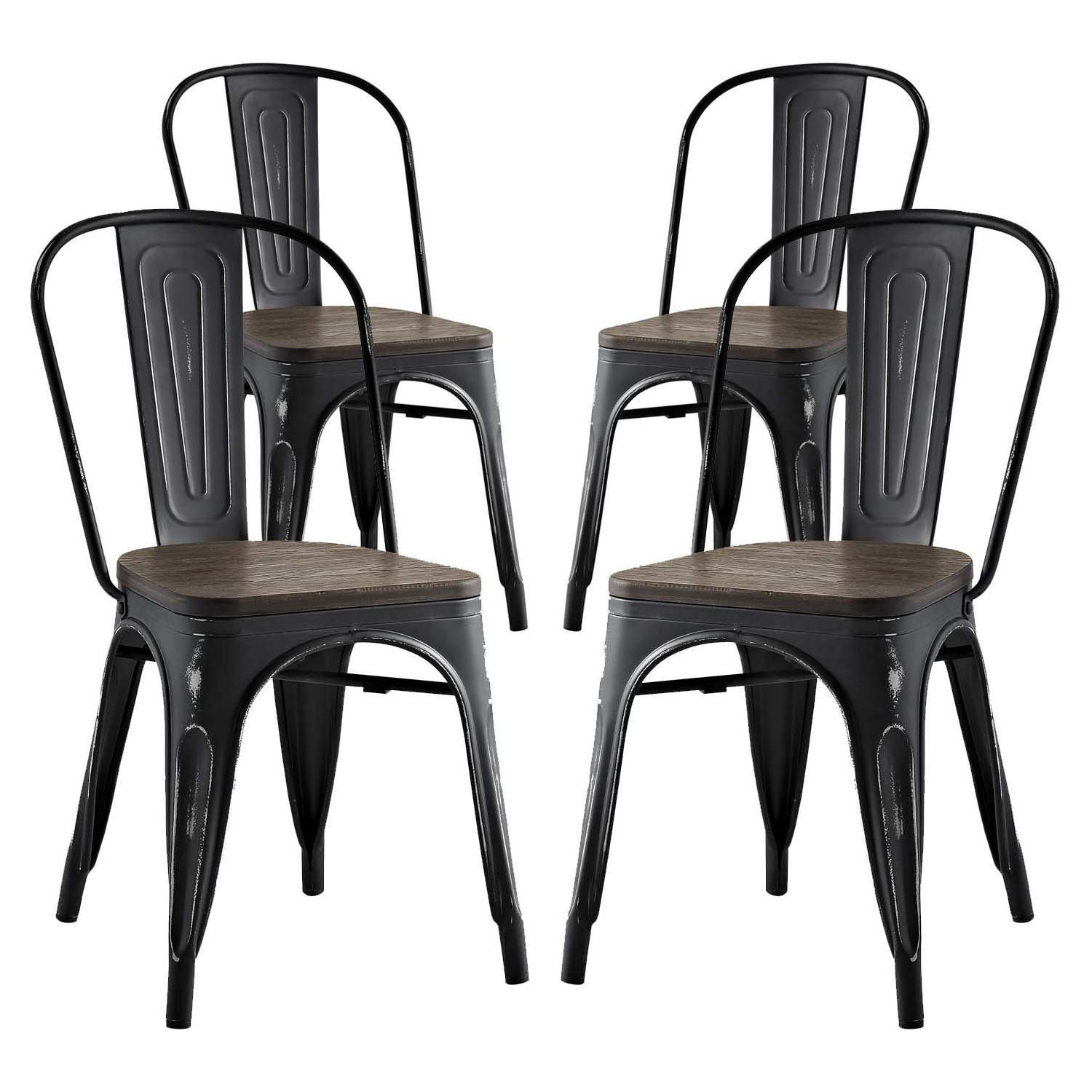 modway promenade metal side chair