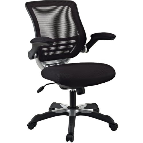 Edge Black Base Office Chair w/ Black Mesh Seat & Back