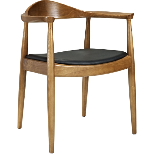 Wegner Dining Armchair in Black