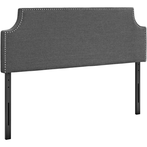 Laura Full Fabric Headboard in Gray