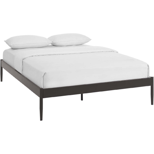 Elsie Queen Bed Frame in Brown Powder Coated Steel