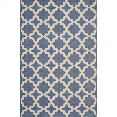 Cerelia Moroccan Trellis 8 x 10 Indoor and Outdoor Area Rug