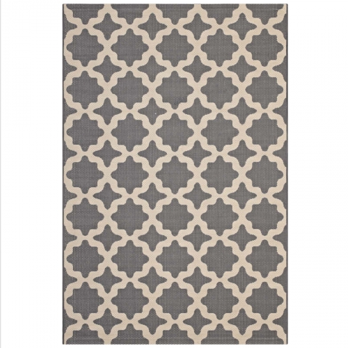 Cerelia Moroccan Trellis 5 x 8 Indoor and Outdoor Area Rug