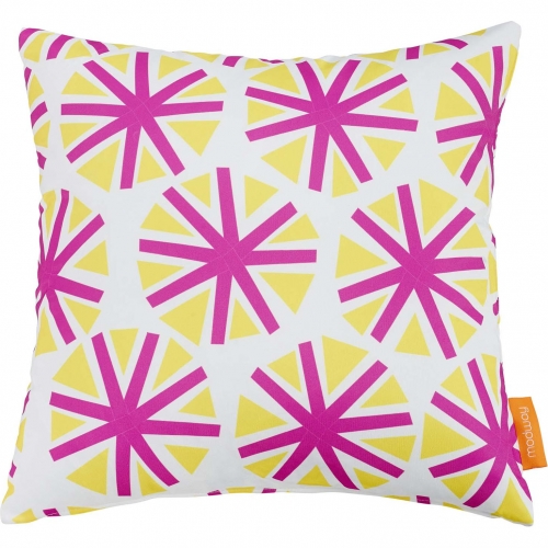 Modway Outdoor Pillow in Starburst Fabric