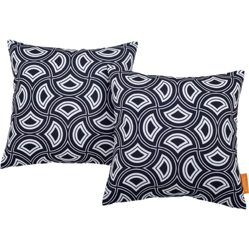 Modway Outdoor Pillow in Mask Fabric (Set of 2)