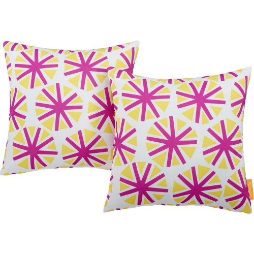 Modway Outdoor Pillow in Starburst Fabric (Set of 2)