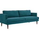 Agile Sofa in Teal Fabric