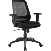 Forge Mesh Office Chair in Black