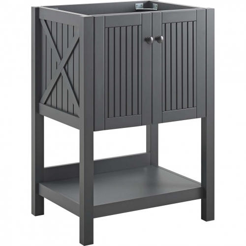 Steam 23" Bathroom Vanity Cabinet in Gray