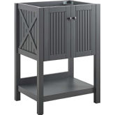 Steam 23" Bathroom Vanity Cabinet in Gray