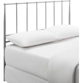 Kiana Full Headboard in Gray Powder Coated Steel