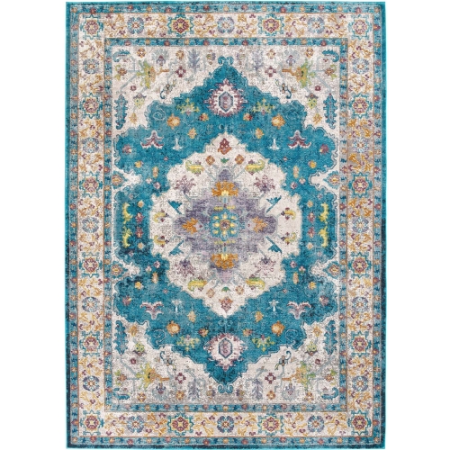 Success Anisah Distressed Vintage Floral Persian Medallion 4x6 Area Rug