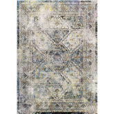 Success Jacinda Distressed Vintage Floral Persian Medallion 4 x 6 Area Rug