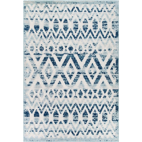 Reflect Tamako Distressed Chevron Moroccan Indoor Outdoor 5 x 8 Area Rug