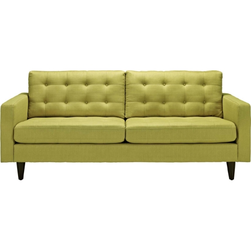 Empress Sofa in Tufted Wheatgrass Fabric