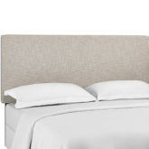 Taylor King California Headboard in Beige Linen