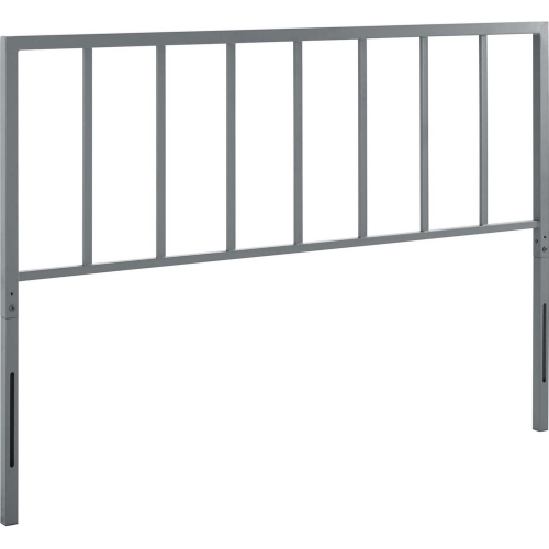 Tatum Full Headboard in Gray Powder Coated Iron