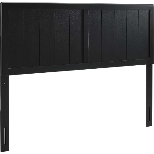 Robbie Full Headboard in Black Wood