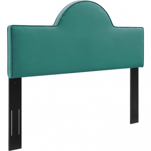 Dawn King California King Headboard in Teal Performance Velvet