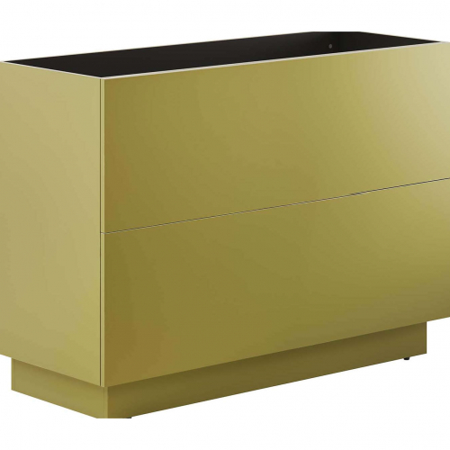 Quantum 48" Bathroom Vanity Cabinet (Sink Not Included) in Gold Finish