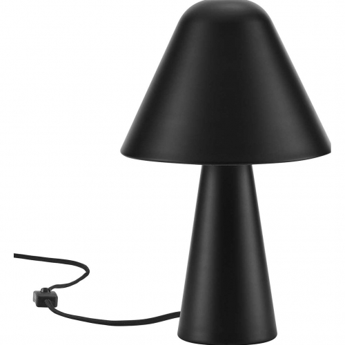 Jovial Mushroom Table Lamp in Black Metal