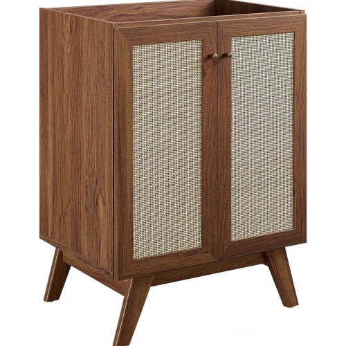 Soma 24" Bathroom Vanity Cabinet (Sink Not Included) in Walnut Finish