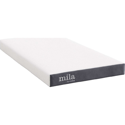 Mila 5" Twin Mattress in White