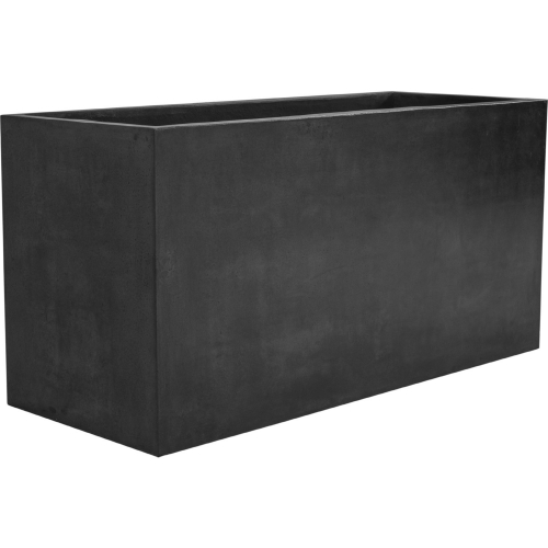 Primrose 39" Planter in Lava Grey Concrete