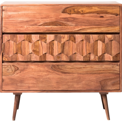 O2 Chest in Solid Sheesham Wood