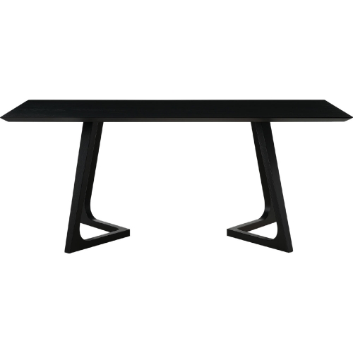 Godenza 71" Dining Table in Black Ash