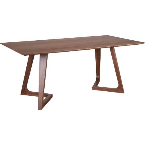 Godenza Rectangle Dining Table in Solid Walnut