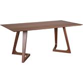 Godenza Rectangle Dining Table in Solid Walnut