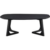 Godenza 42" Coffee Table in Black Ash