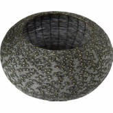 Scorpio Decorative Bowl in Gunmetal Iron