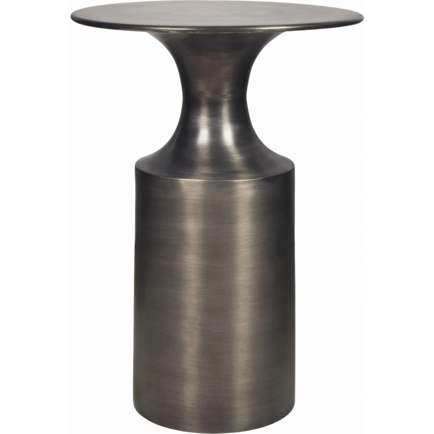 Moe's FI-1105-54 Rassa Side Table in Polished Zinc