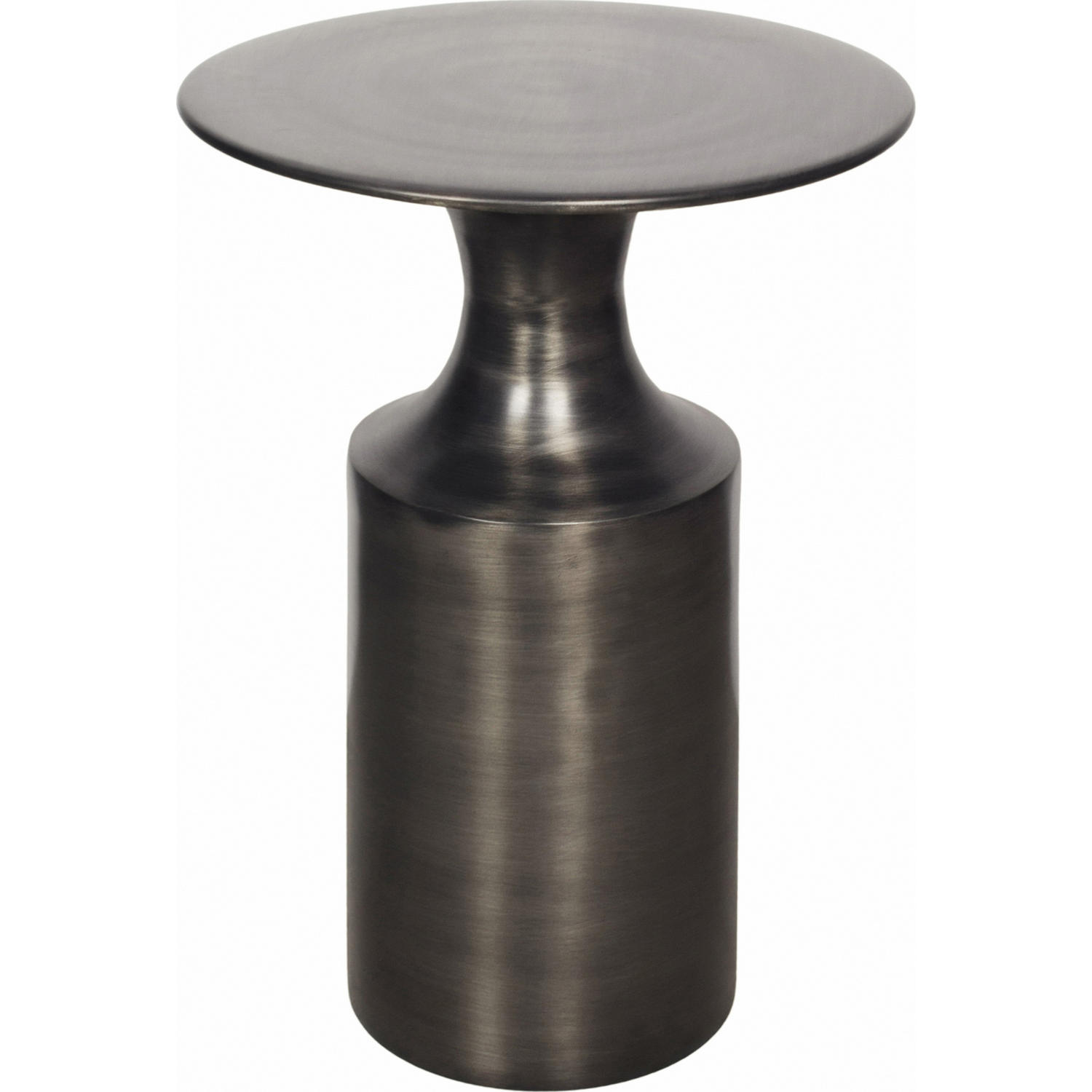 Moe's FI-1105-54 Rassa Side Table in Polished Zinc