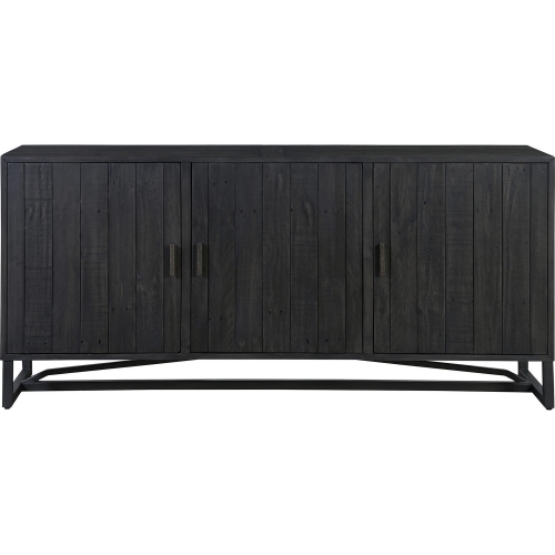 Sierra Sideboard in Black Reclaimed Pine & Steel