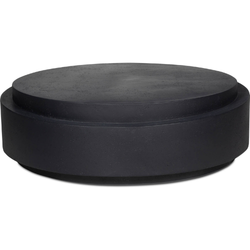 Cosmo Outdoor Coffee Table in Black Concrete Mix