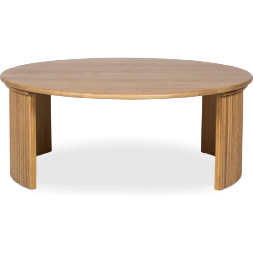 Penny 39" Coffee Table in Natural Finish Wood