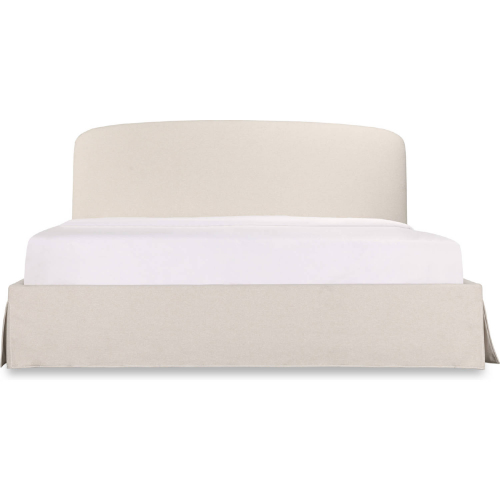 Joan King Storage Bed in Cream Fabric