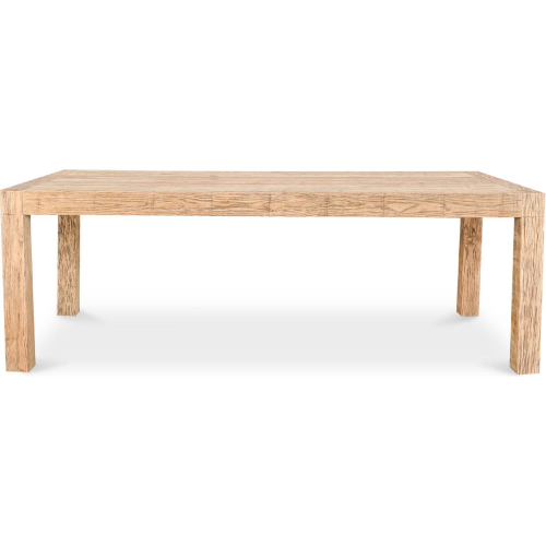 Evander 86" Dining Table in Natural Finish Reclaimed Oak