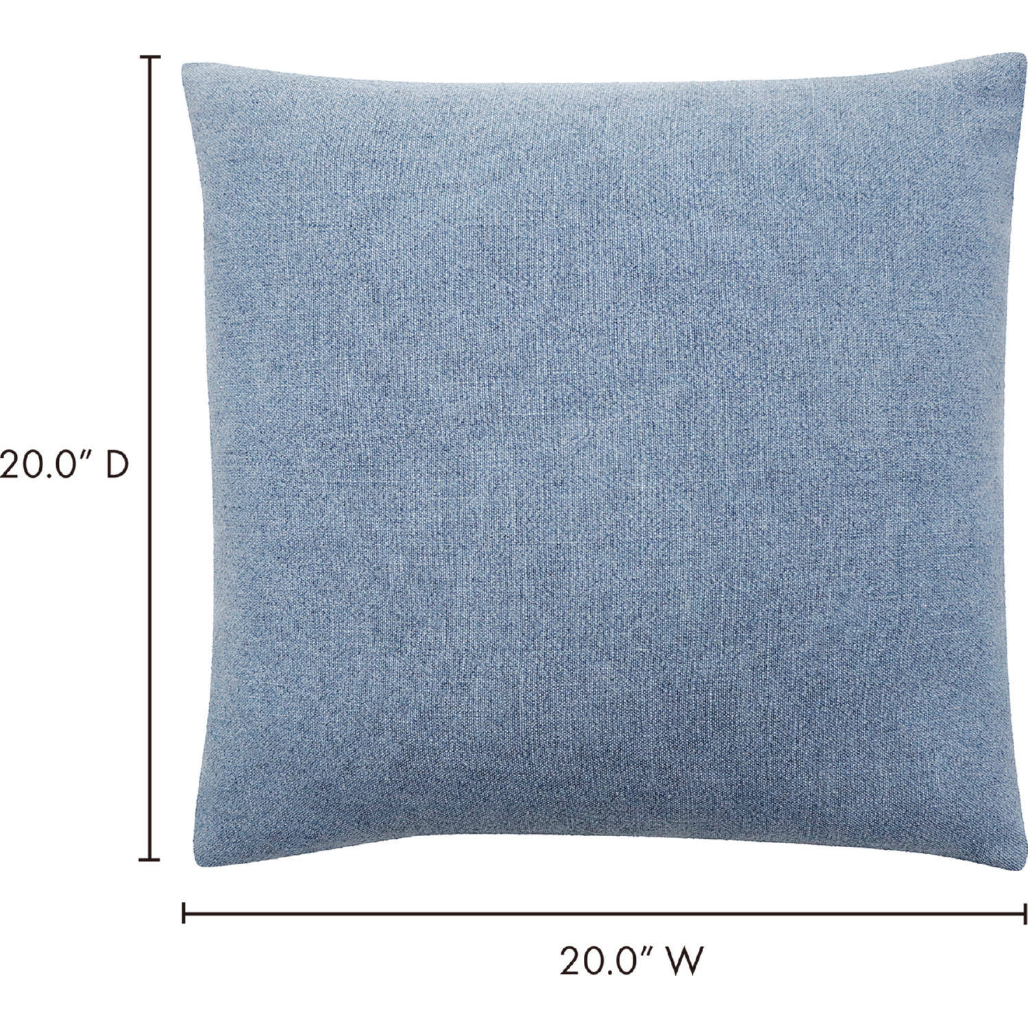 Pillow filling horsehair, 45 × 45 cm